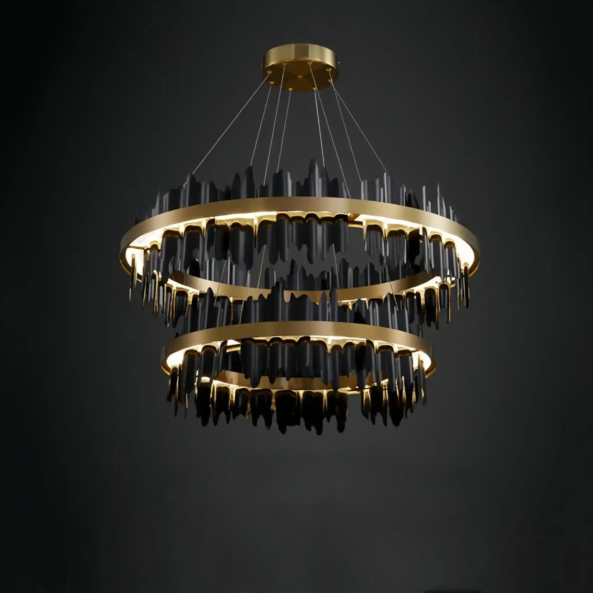 Dahlia Multiple Tier Round Chandelier - Arialamps