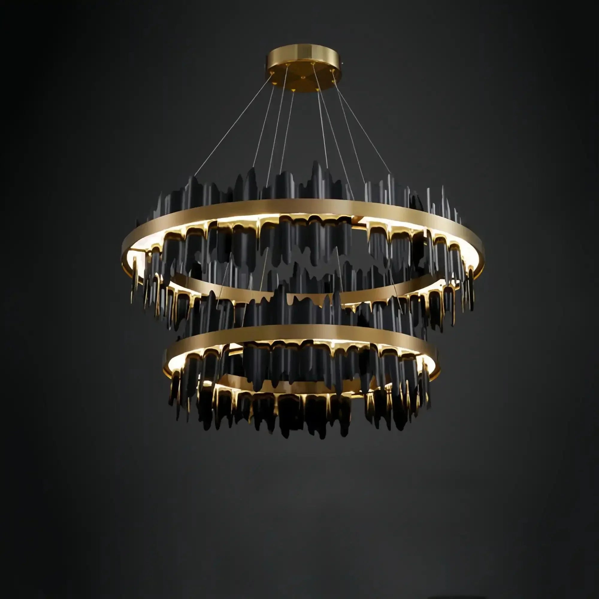 Dahlia Multiple Tier Round Chandelier - Arialamps