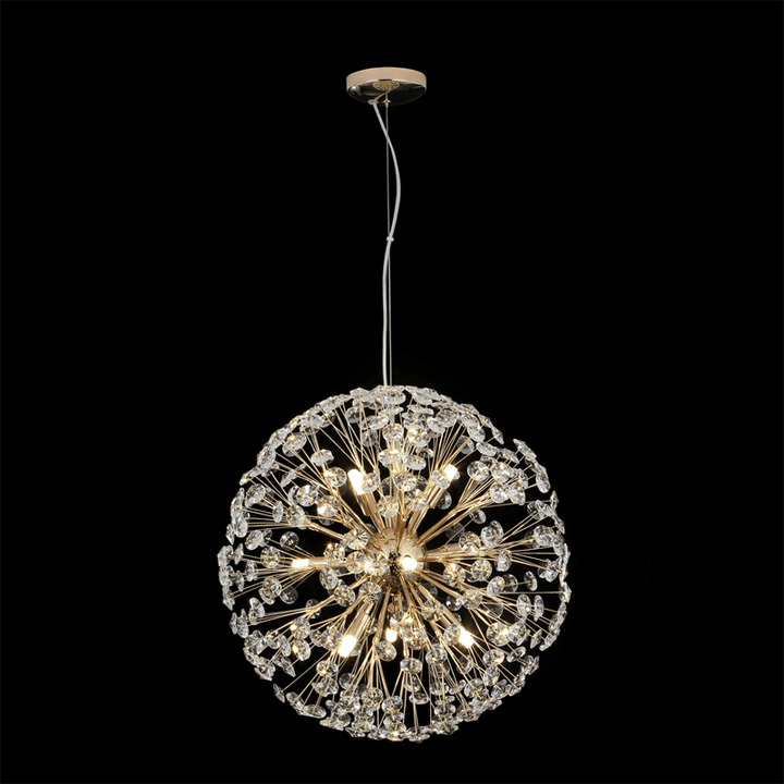 Dandelion Spherical Crystal Pendant Light - Arialamps