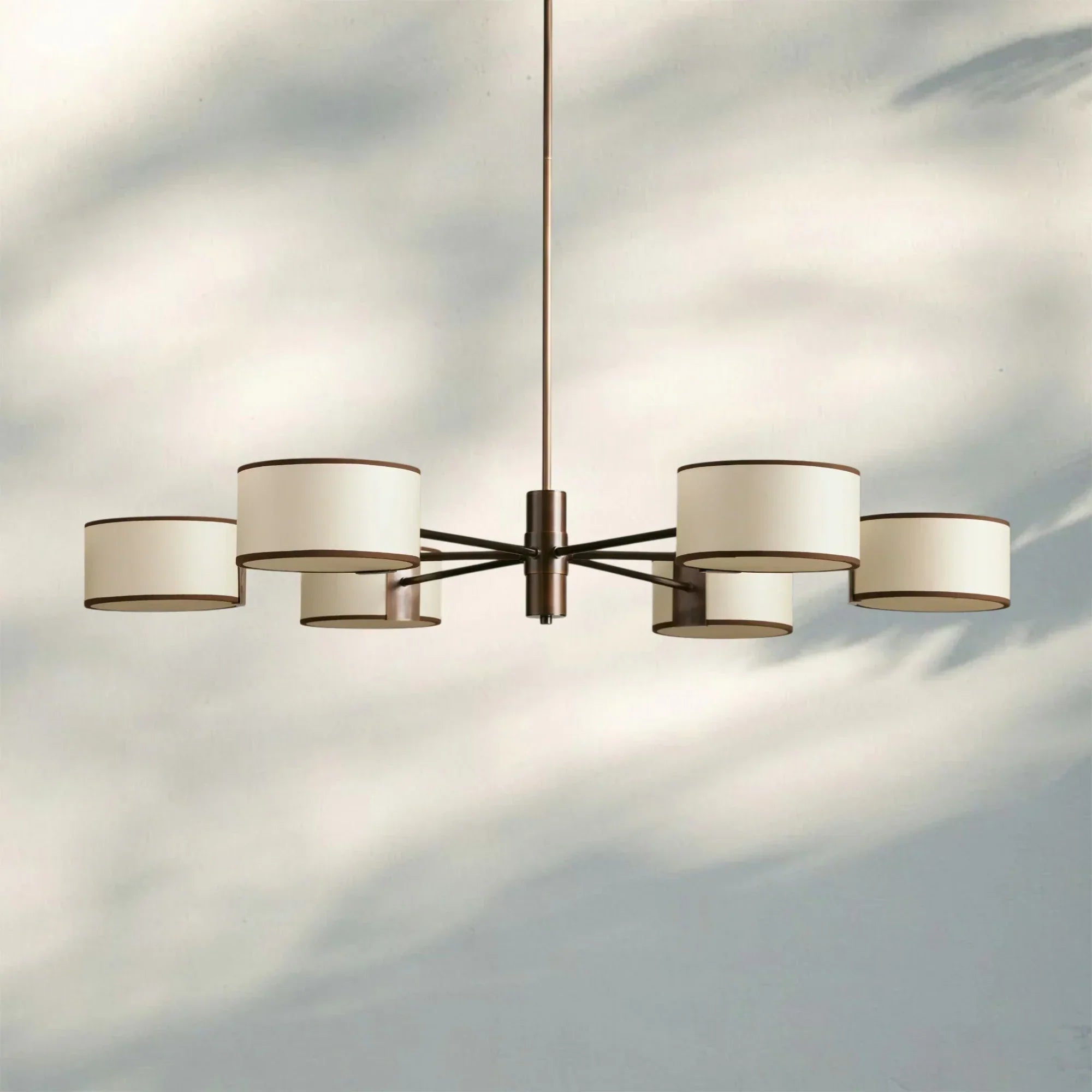Daphne Round Chandelier 48''60''-Lighting-Arialamps
