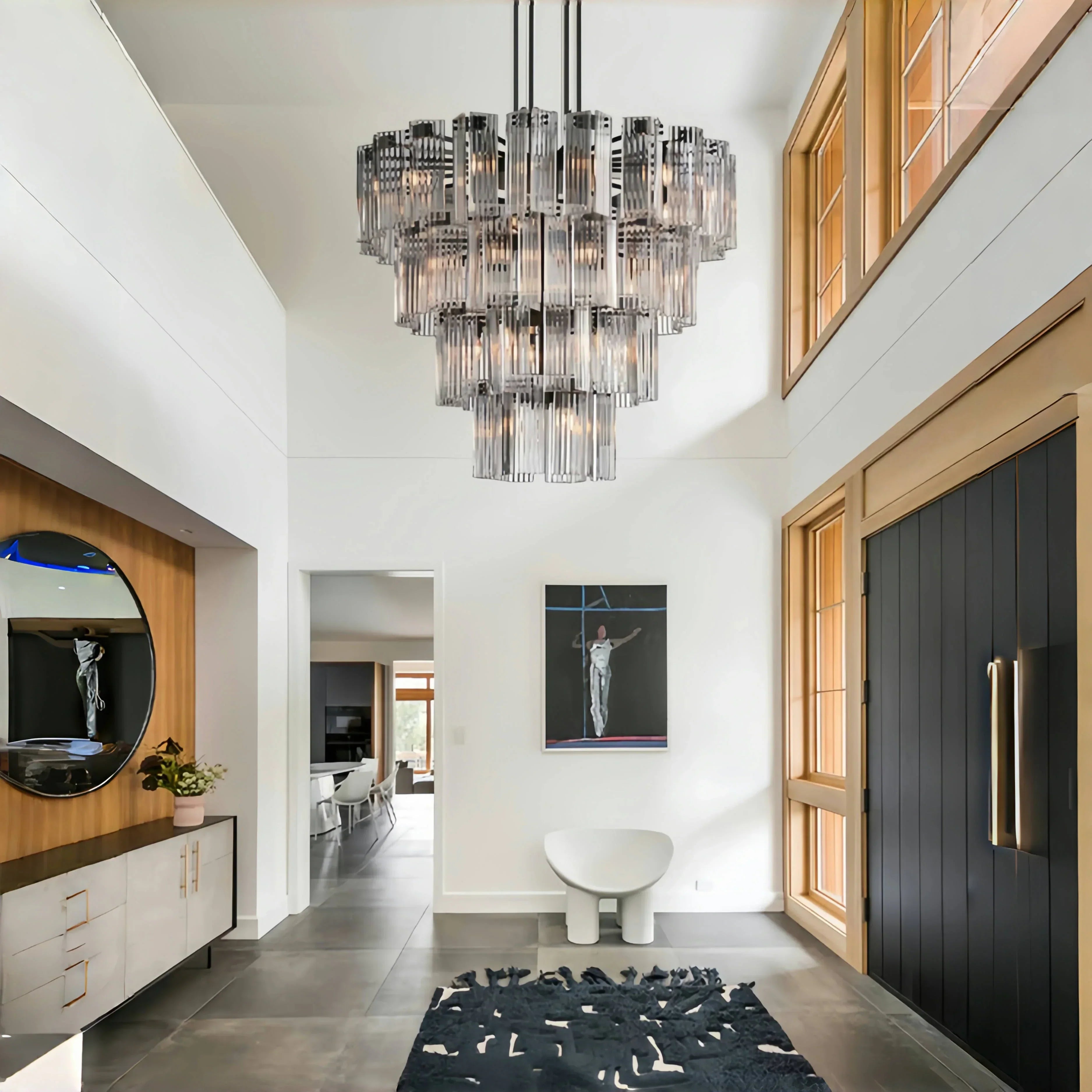 Delsia Round Chandelier 38''48''60''-