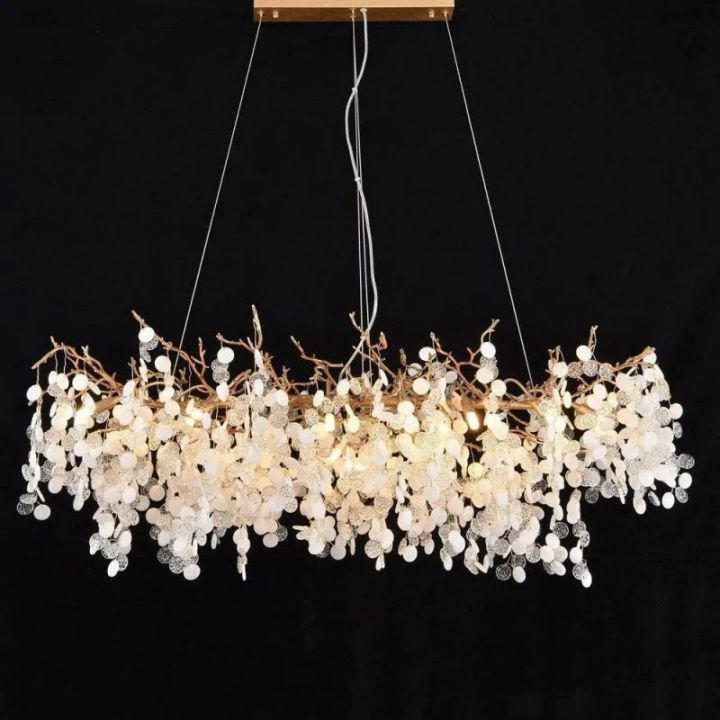 Donna American Creative Modern Branch Chandelier-chandeliers for dining room,chandeliers for stairways,chandeliers for foyer,chandeliers for bedrooms,chandeliers for kitchen,chandeliers for living room-47.2" L-Arialamps