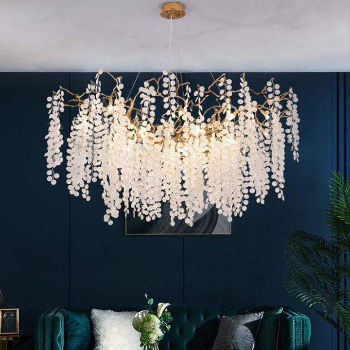 Donna Modern Linear Branch Chandelier-chandeliers for dining room,chandeliers for stairways,chandeliers for foyer,chandeliers for bedrooms,chandeliers for kitchen,chandeliers for living room-Arialamps