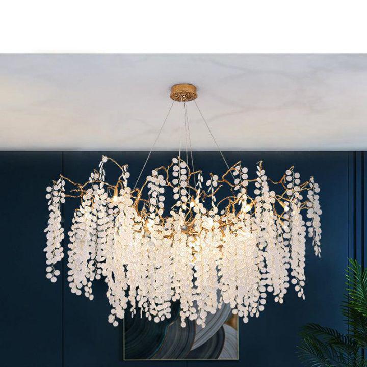 Donna Modern Linear Branch Chandelier-chandeliers for dining room,chandeliers for stairways,chandeliers for foyer,chandeliers for bedrooms,chandeliers for kitchen,chandeliers for living room-47.2" L-Arialamps