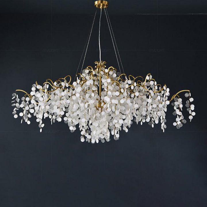Donna Oval Tree Branch Chandelier-chandeliers for dining room,chandeliers for stairways,chandeliers for foyer,chandeliers for bedrooms,chandeliers for kitchen,chandeliers for living room-59" L-Arialamps