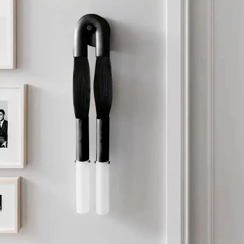 Double Head Antonia Horsehair Sconce - Arialamps