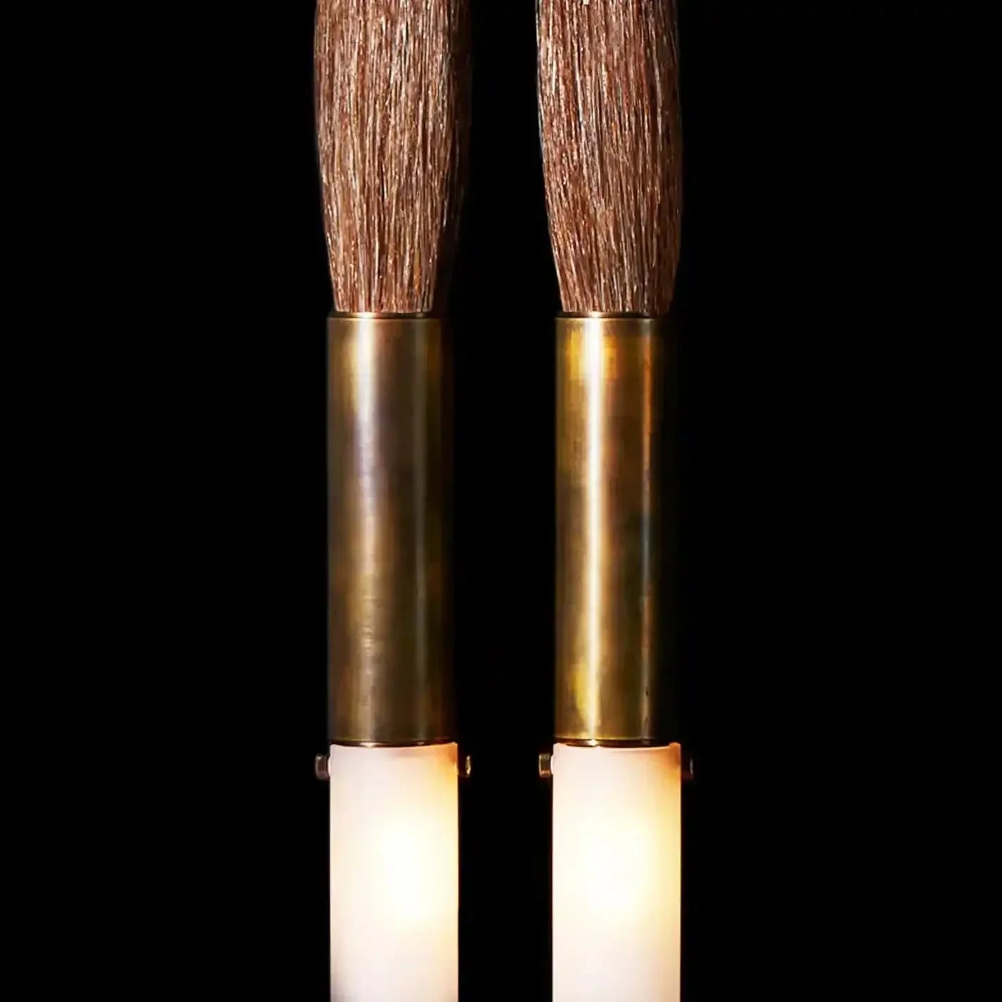 Double Head Antonia Horsehair Sconce - Arialamps