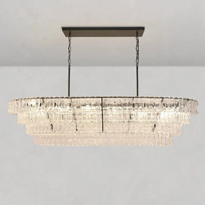 Ghiaccio Oval Chandelier 54''65''