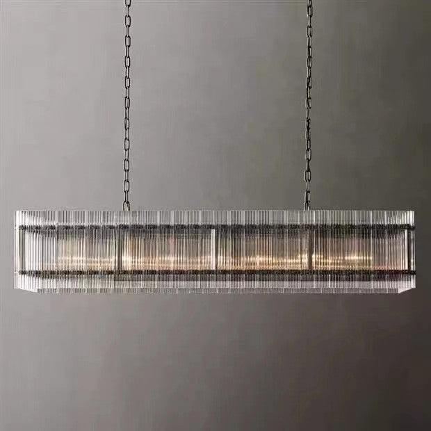 Marcus  Rectangle Chandelier 72"