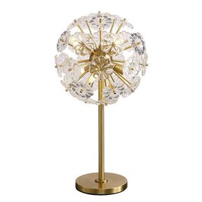 K9 Crystal Dandelion Petal Metals Desk Lamp