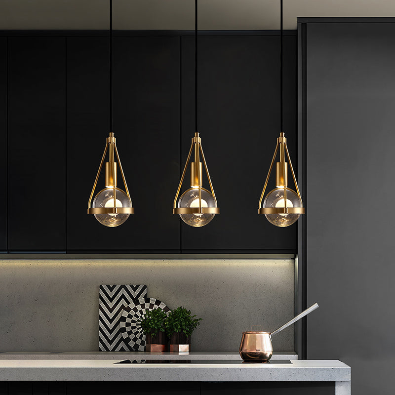 Crystal Pendant Lighting For Kitchen Island