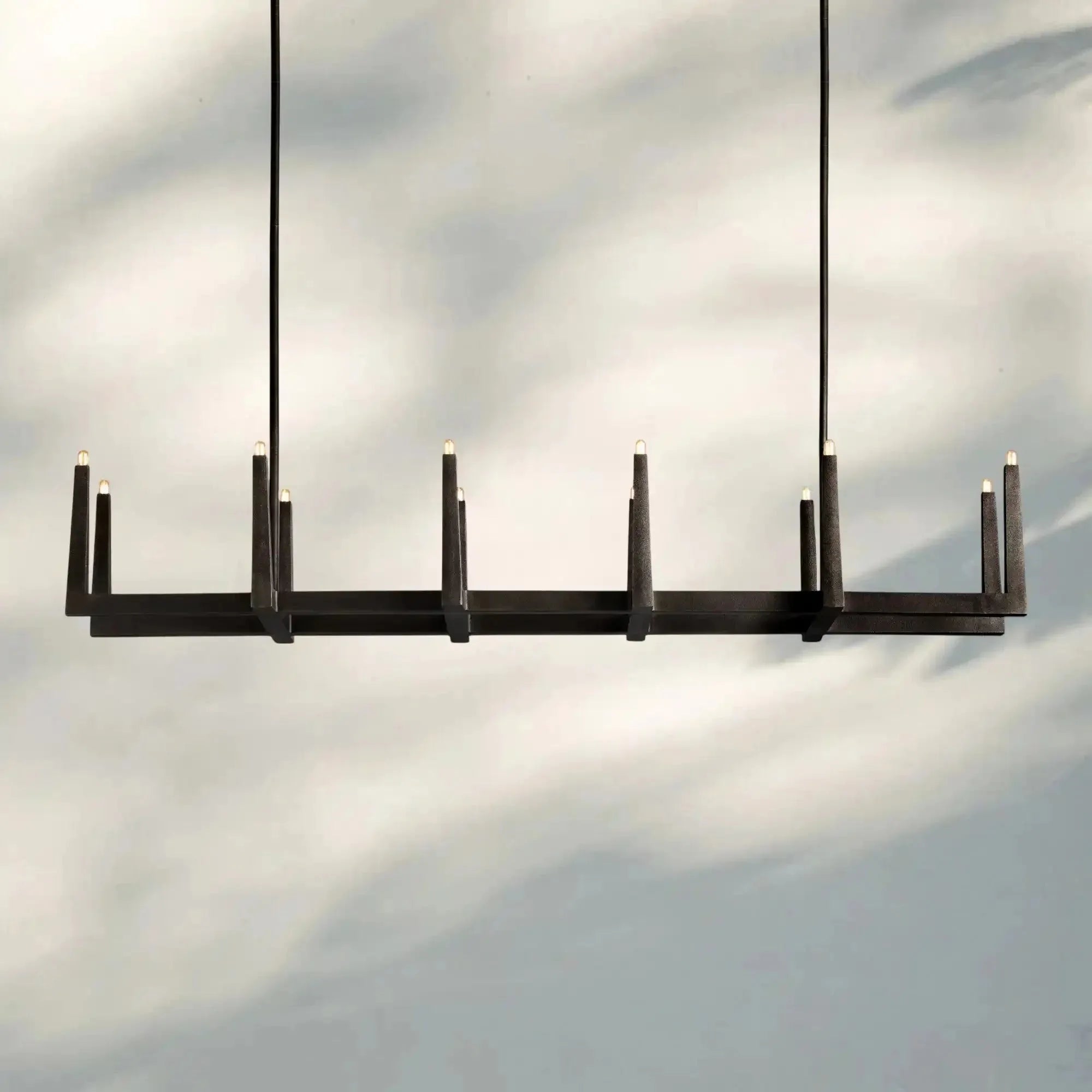 Emmet Linear Chandelier 48" 60" 72" - Arialamps