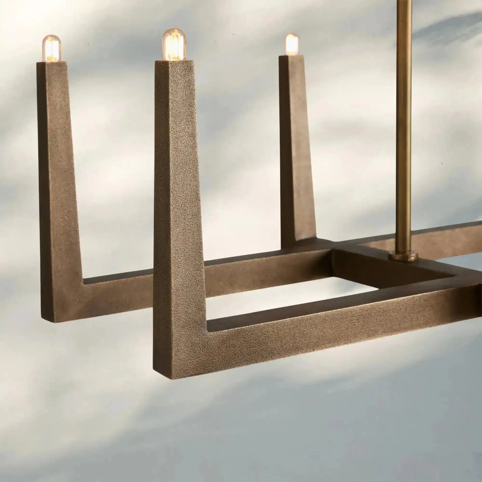 Emmet Linear Chandelier 48" 60" 72" - Arialamps