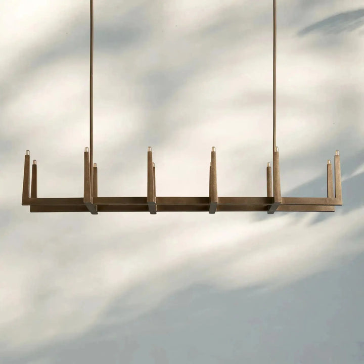 Emmet Linear Chandelier 48" 60" 72" - Arialamps