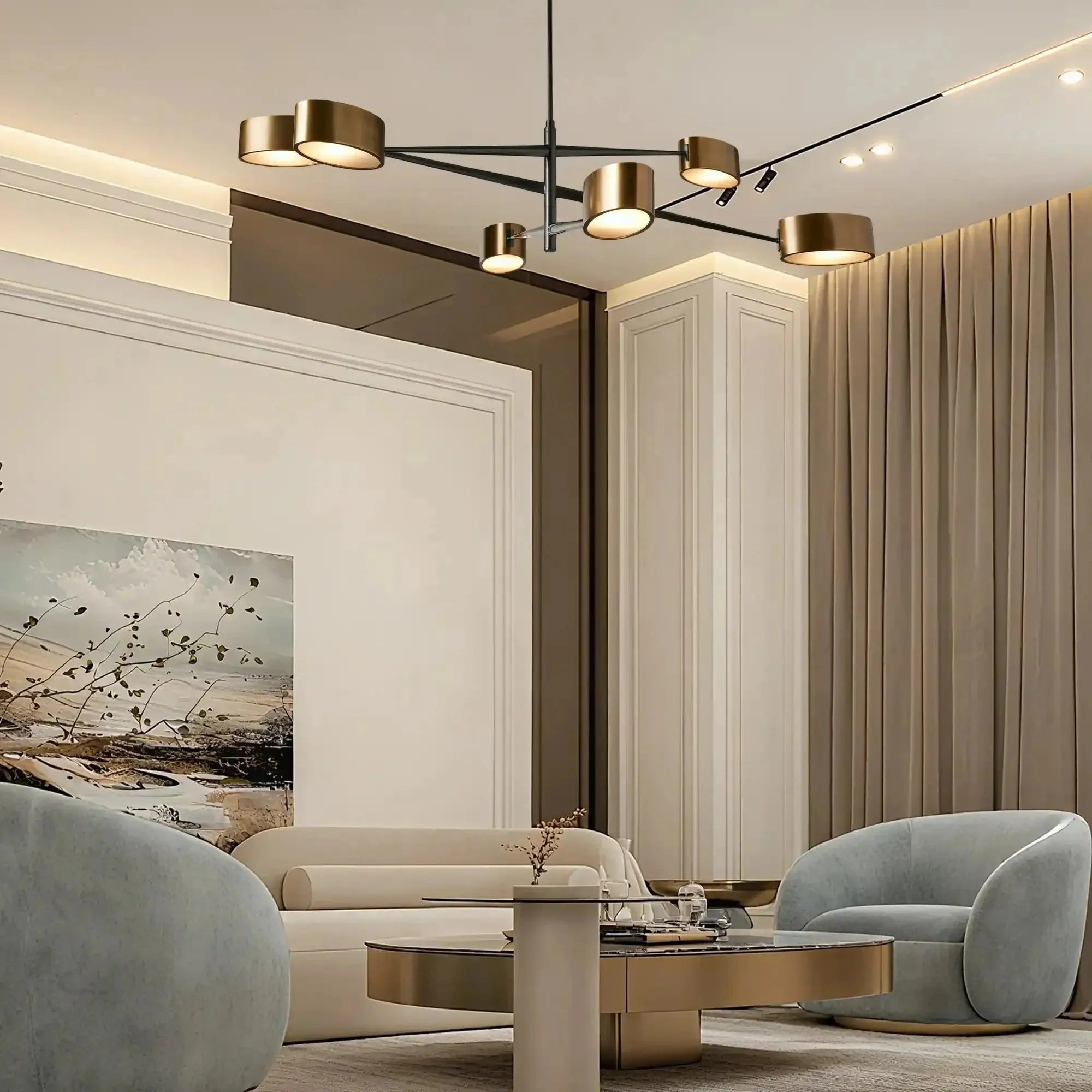 Etoile 6 - Light Chandelier - Arialamps
