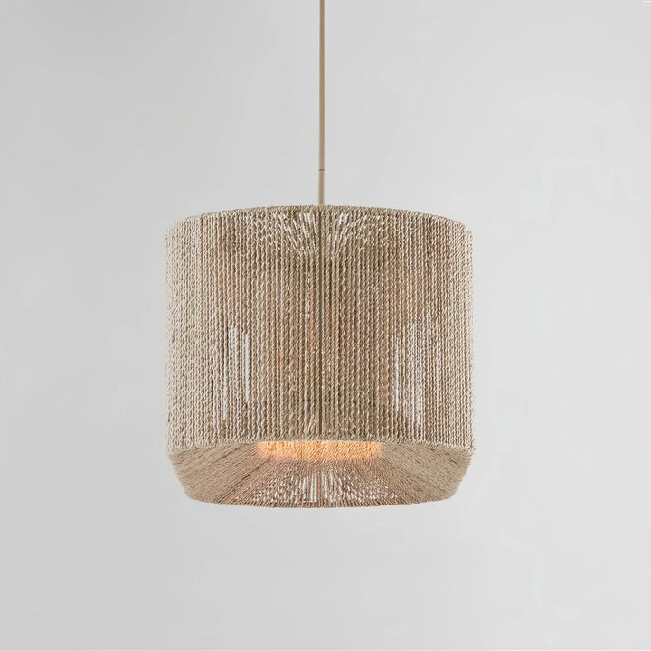 Farrington Abaca Linear Chandelier 42" - Arialamps