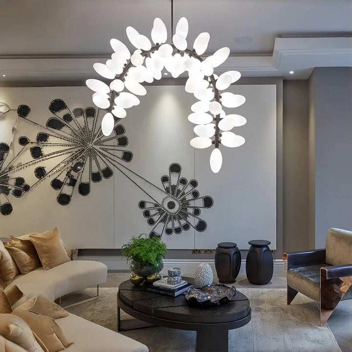 Fashion Grape Arch Branch Chandelier-chandeliers for dining room,chandeliers for stairw-Arialamps