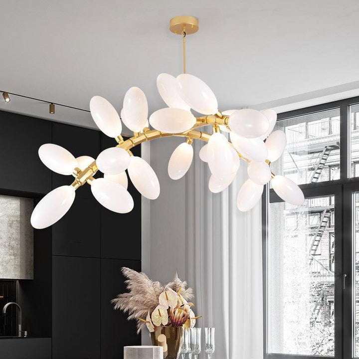 Fashion Grape Linear Chandelier 57" L-chandeliers for dining room,chandeliers for stairw-Arialamps