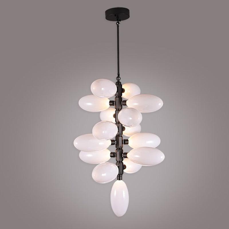 Fashion Vertical Long Grape Chandelier-chandeliers for dining room,chandeliers for stairw-Arialamps