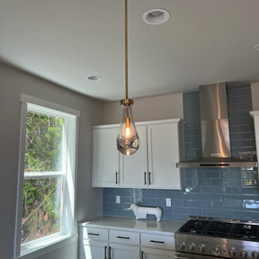 Aria Raindrop Modern Island Pendant Light