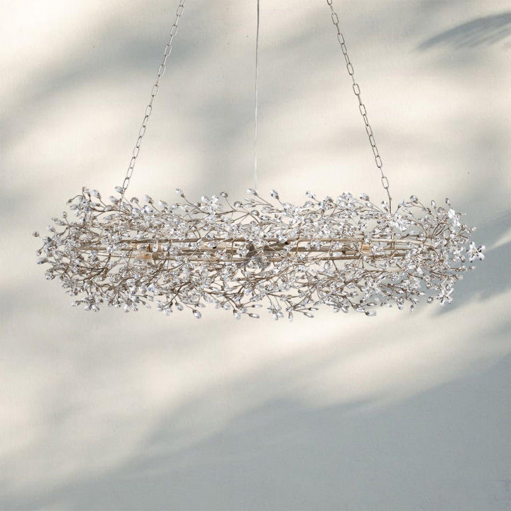 Fiore Oval Chandelier 62'' 74''-