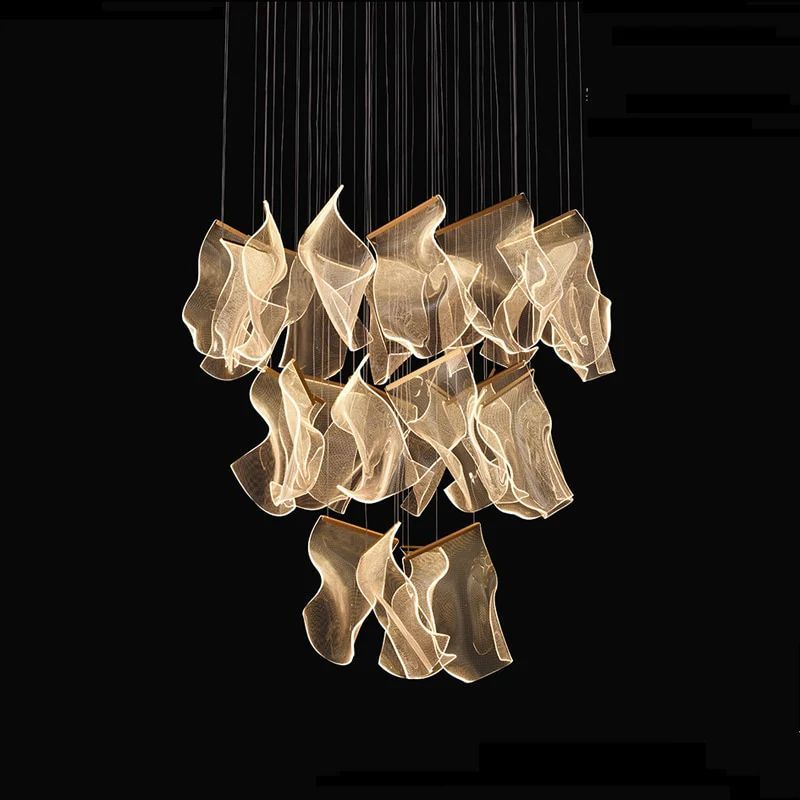 Flame Branch Chandelier-chandeliers for dining room,chandeliers for stairways,chandeliers for foyer,chandeliers for bedrooms,chandeliers for kitchen,chandeliers for living room-Arialamps
