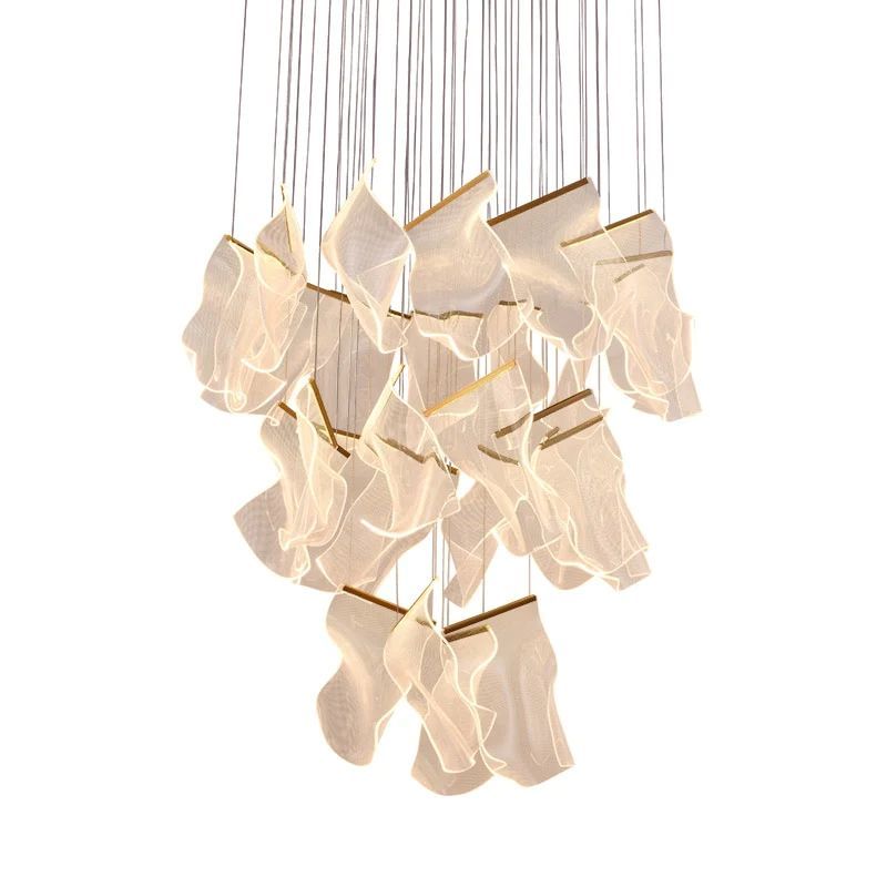 Flame Branch Chandelier-chandeliers for dining room,chandeliers for stairways,chandeliers for foyer,chandeliers for bedrooms,chandeliers for kitchen,chandeliers for living room-Arialamps