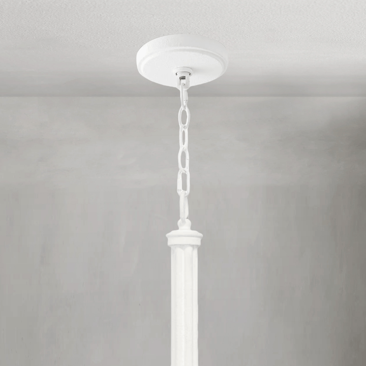 Fontara Dark Blue Reed Chandelier - Arialamps