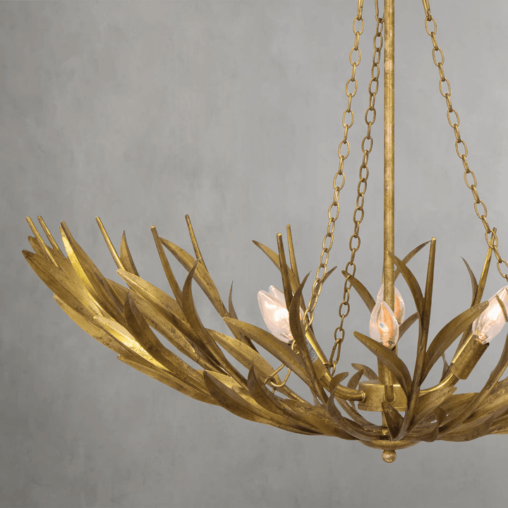 Fontara Reed Basin Chandelier - Arialamps