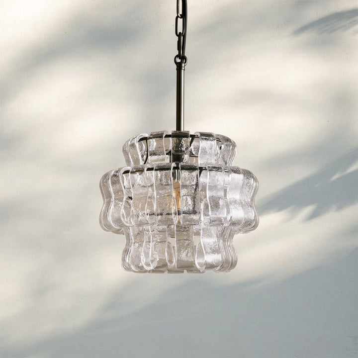 Ghiacio Pendant-Bronze-Clear-