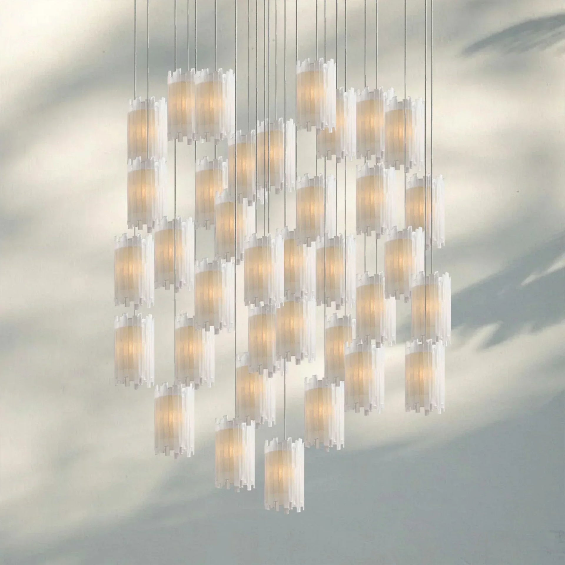 Giana Round Chandelier 15/36 Light-36-Light-