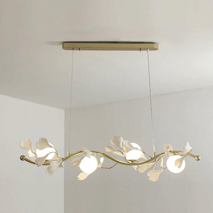 Ginkgo Glass Chandelier-chandeliers for dining room,chandeliers for stairways,chandeliers for foyer,chandeliers for bedrooms,chandeliers for kitchen,chandeliers for living room-Arialamps