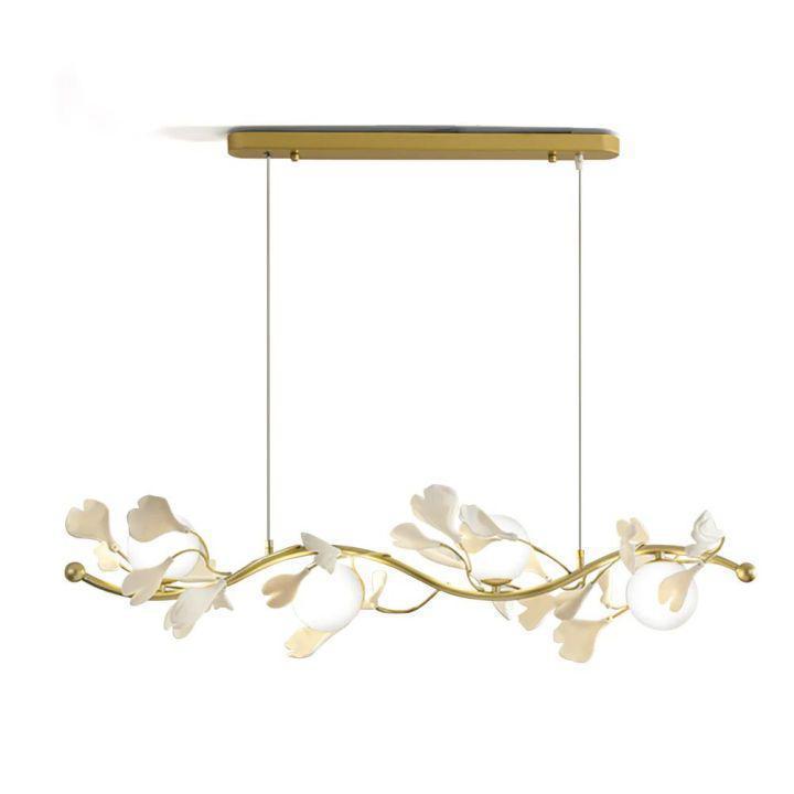 Ginkgo Glass Chandelier-chandeliers for dining room,chandeliers for stairways,chandeliers for foyer,chandeliers for bedrooms,chandeliers for kitchen,chandeliers for living room-Arialamps