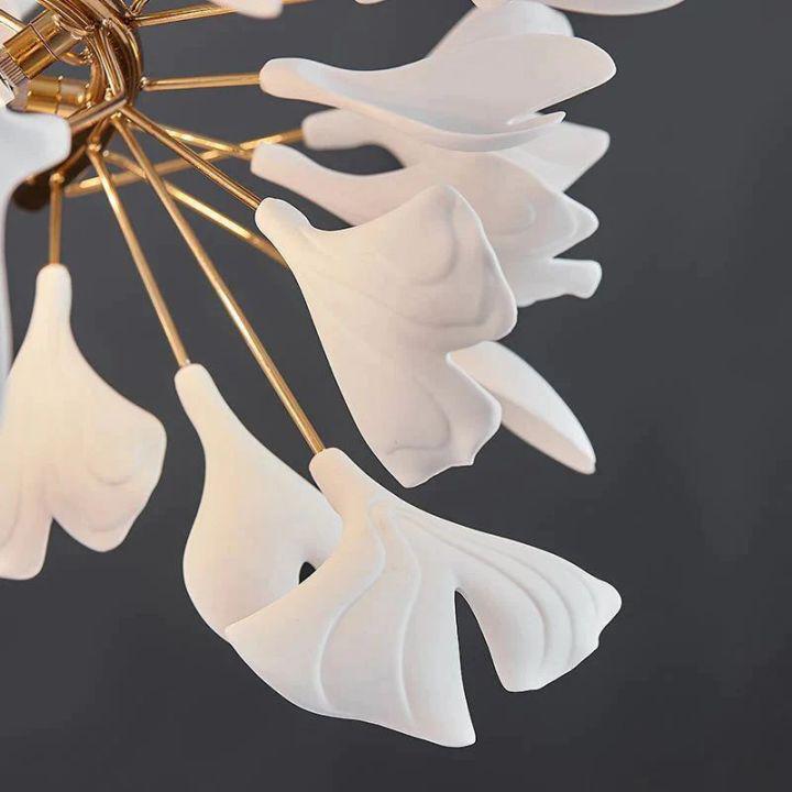 Ginkgo Rings Branch Chandelier-chandeliers for dining room,chandeliers for stairways,chandeliers for foyer,chandeliers for bedrooms,chandeliers for kitchen,chandeliers for living room-Arialamps