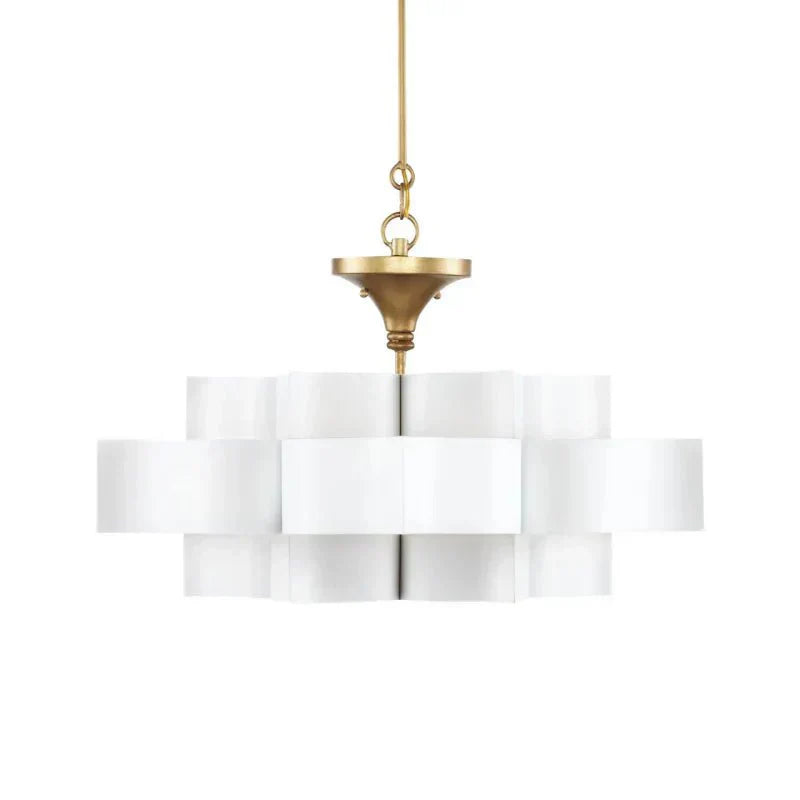 Grand Lotus Large Black Chandelier - Arialamps