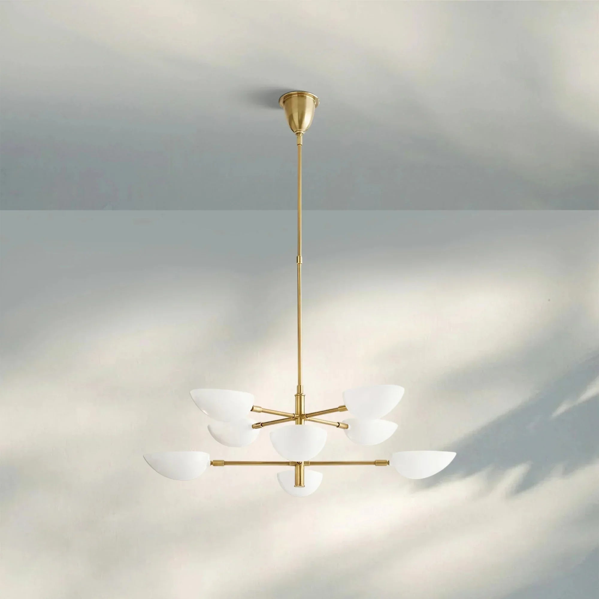 Graphica Chandelier 38" 73'' - Arialamps
