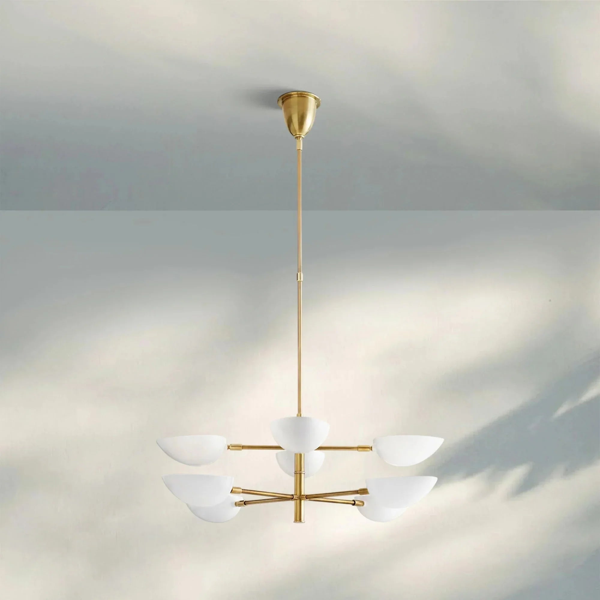 Graphica Chandelier 38" 73'' - Arialamps