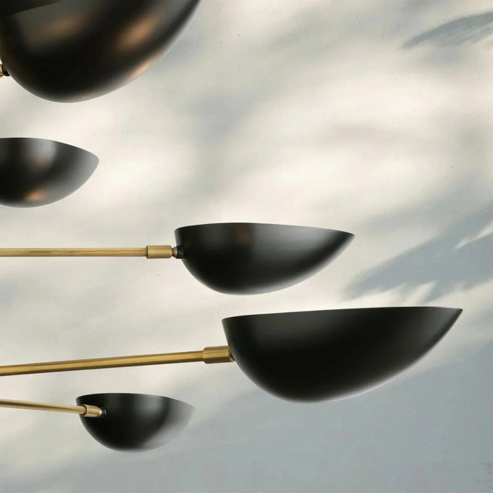 Graphica Chandelier 38" 73'' - Arialamps
