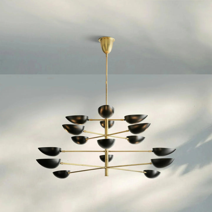Graphica Chandelier 38" 73'' - Arialamps