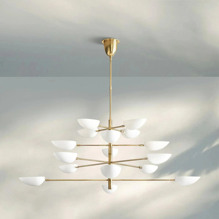 Graphica Chandelier 38" 73'' - Arialamps
