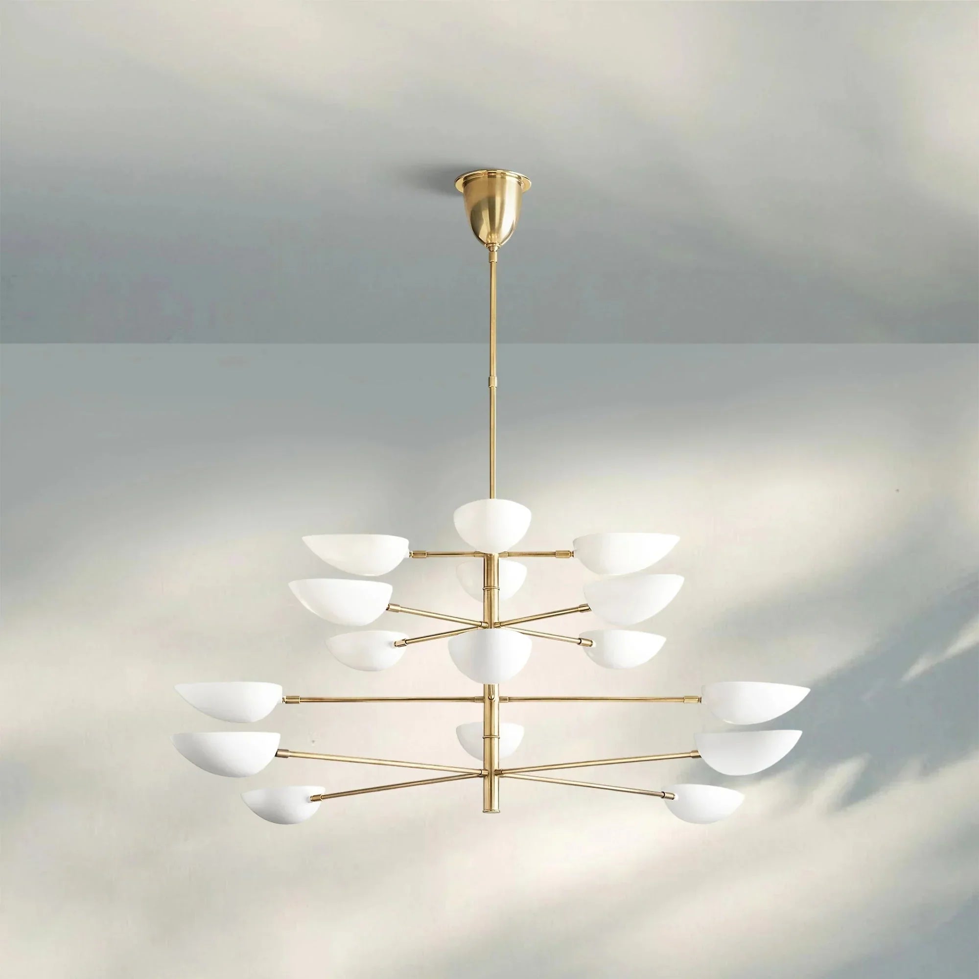 Graphica Chandelier 38" 73'' - Arialamps