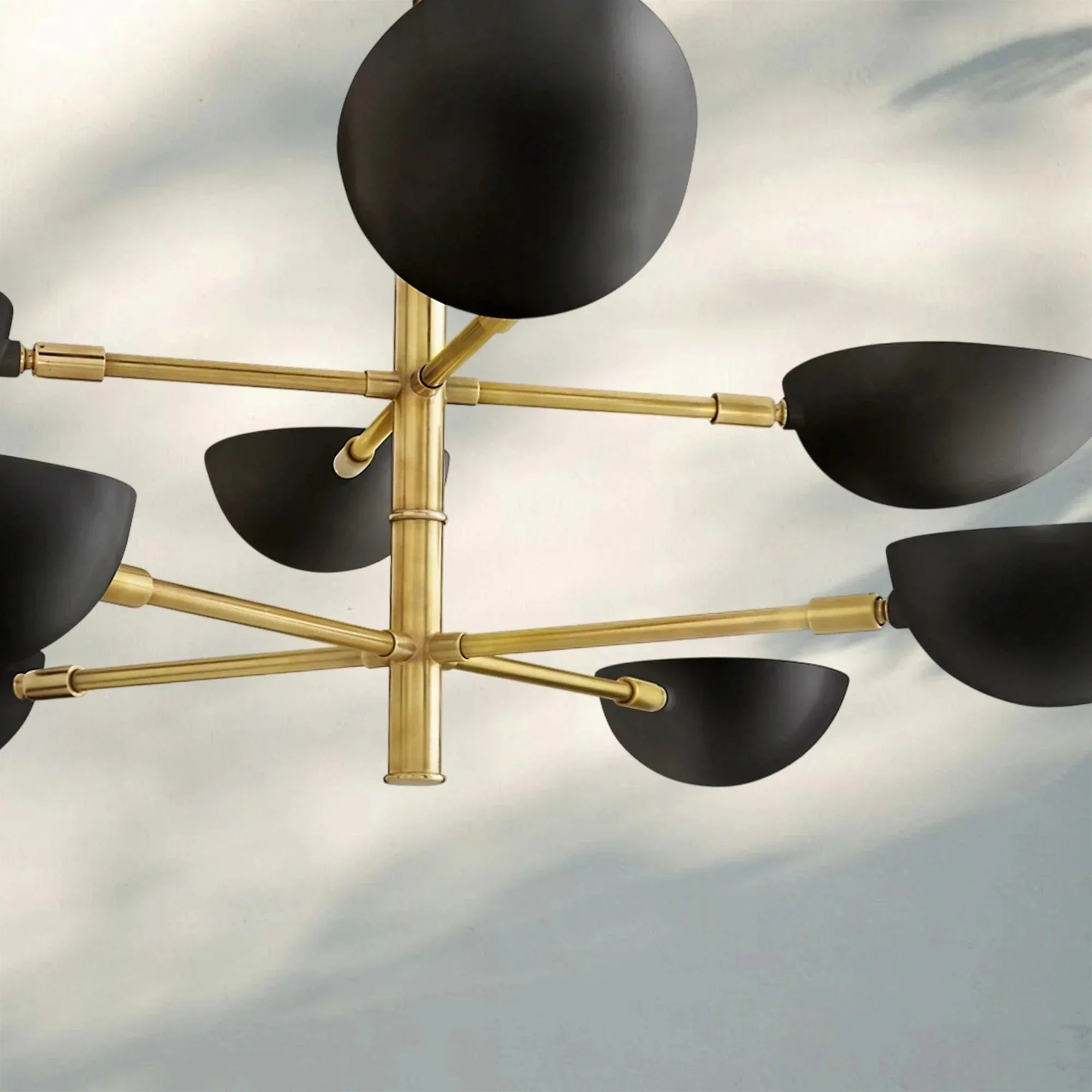 Graphica Chandelier 38" 73'' - Arialamps