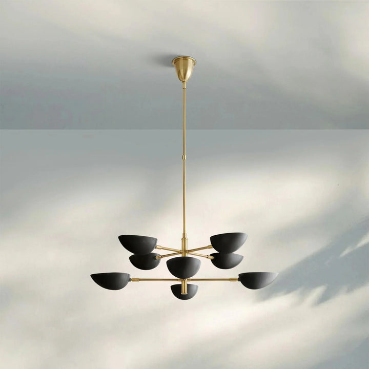 Graphica Chandelier 38" 73'' - Arialamps