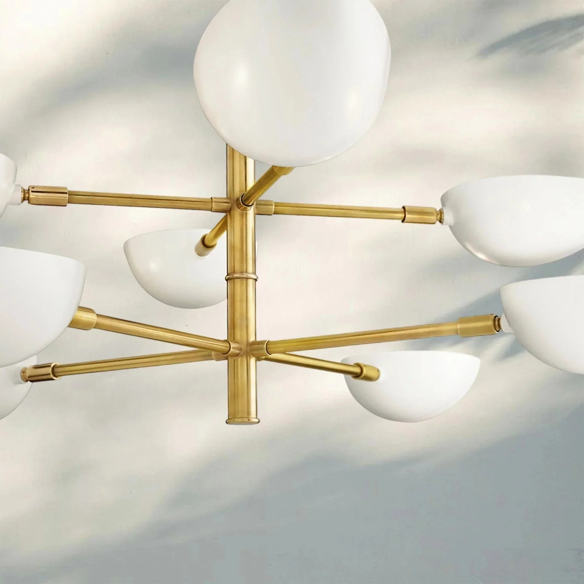 Graphica Chandelier 38" 73'' - Arialamps