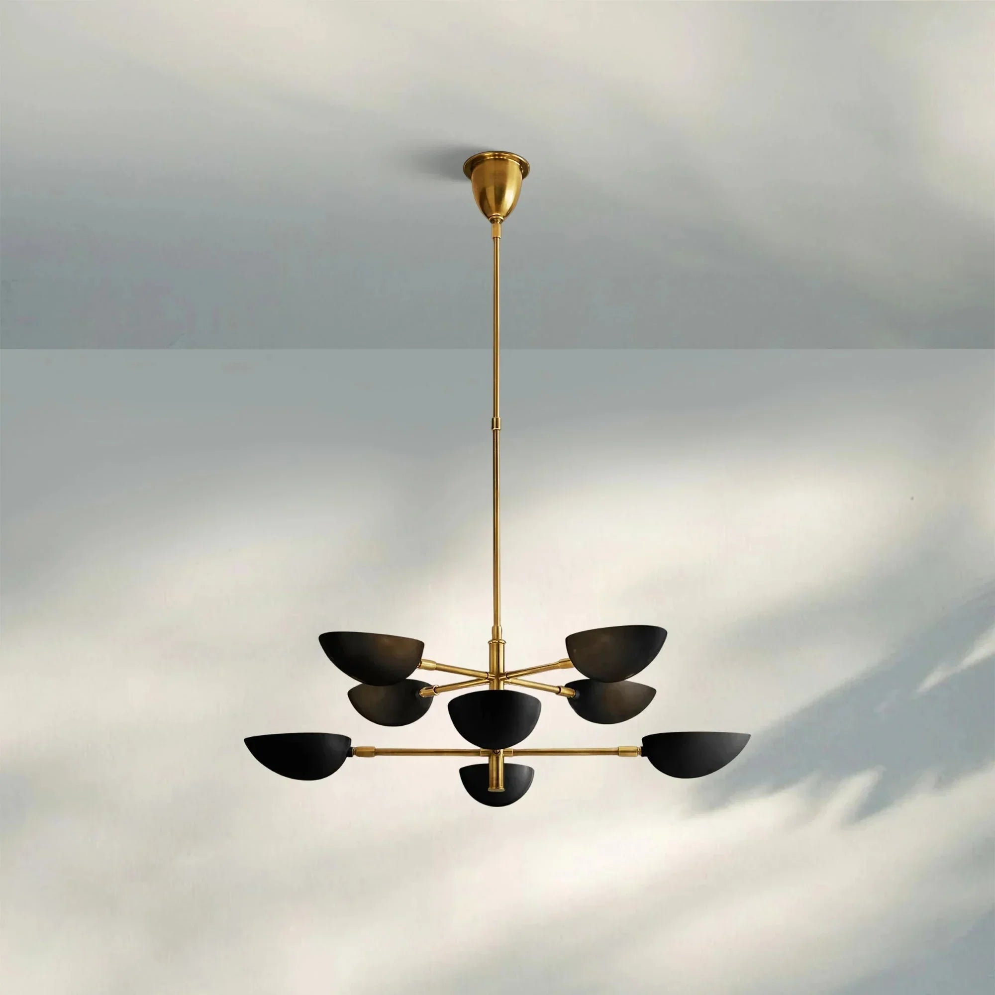 Graphica Chandelier 38" 73'' - Arialamps