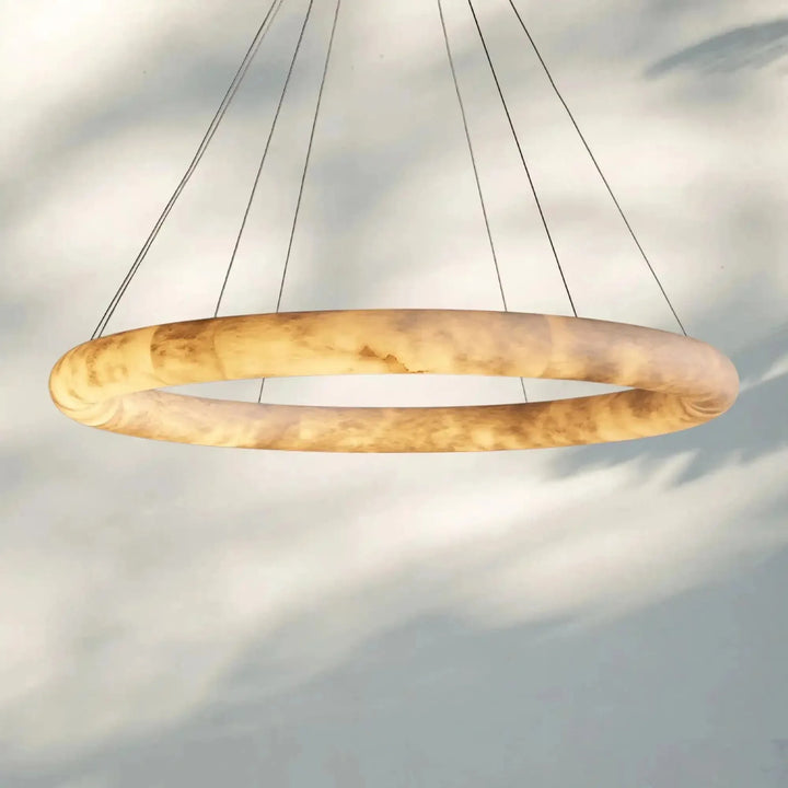 Halima Halo Chandelier - Arialamps