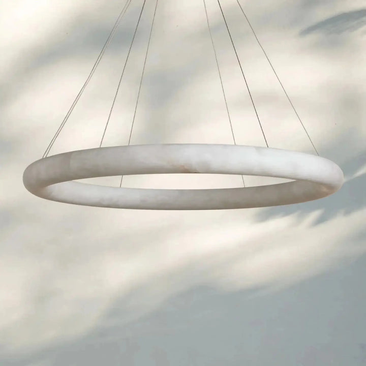 Halima Halo Chandelier - Arialamps