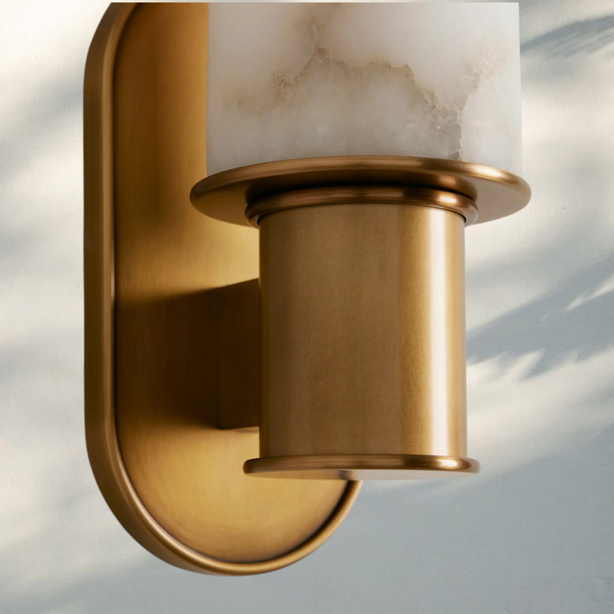 Harline Alabaster Wall Sconce-