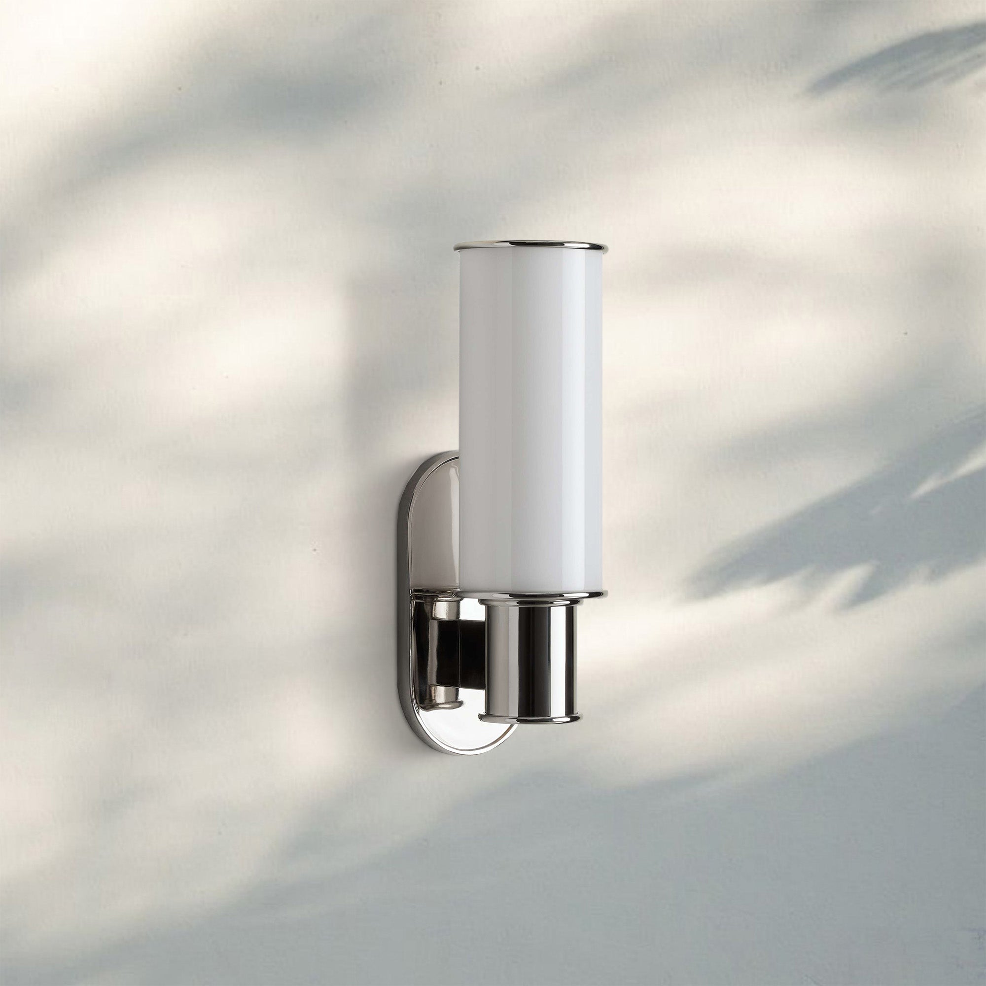 Harline Milk Glass Wall Sconce-