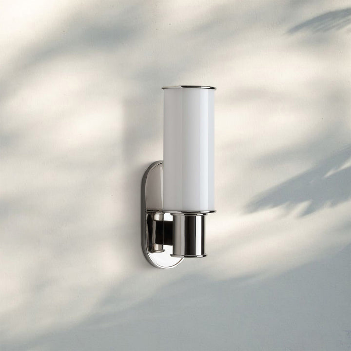 Harline Milk Glass Wall Sconce-